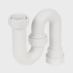 VIVA BASIN S TRAP WHITE &quot;1 1/4&quot; 32MM