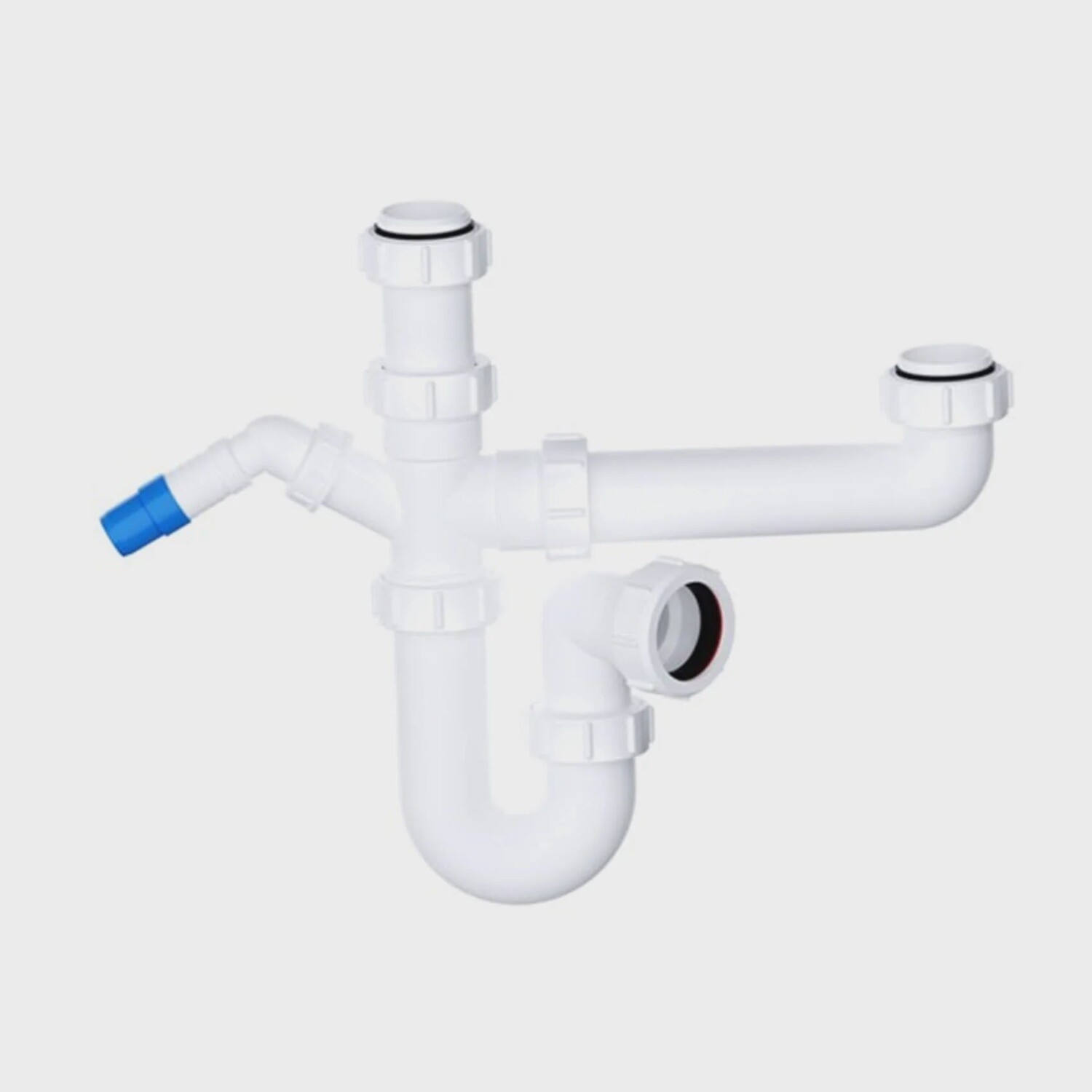 Viva 1-1/2″ 40mm Bowl &amp; Half Sink Trap WTBNH01