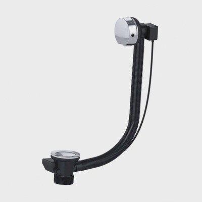 Viva Combination Bath Pop-Up Waste &amp; Overflow Chrome CWB03