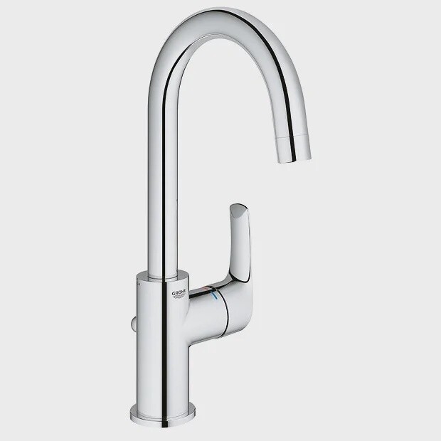 Grohe Eurosmart Single-Lever Basin Mixer with Pop-up Waste