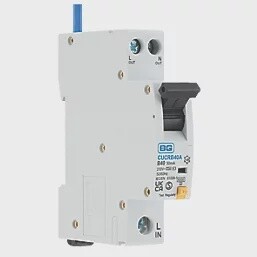 BRITISH GENERAL FORTRESS 40A 30MA SP &amp; N TYPE B COMPACT RCBO