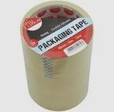 Timco - Packaging Tape - Clear (Size 50m x 48mm - 3 Pieces)
