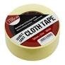 Timco - Double Sided Cloth Tape - White (Size 25m x 50mm - 1 Each)