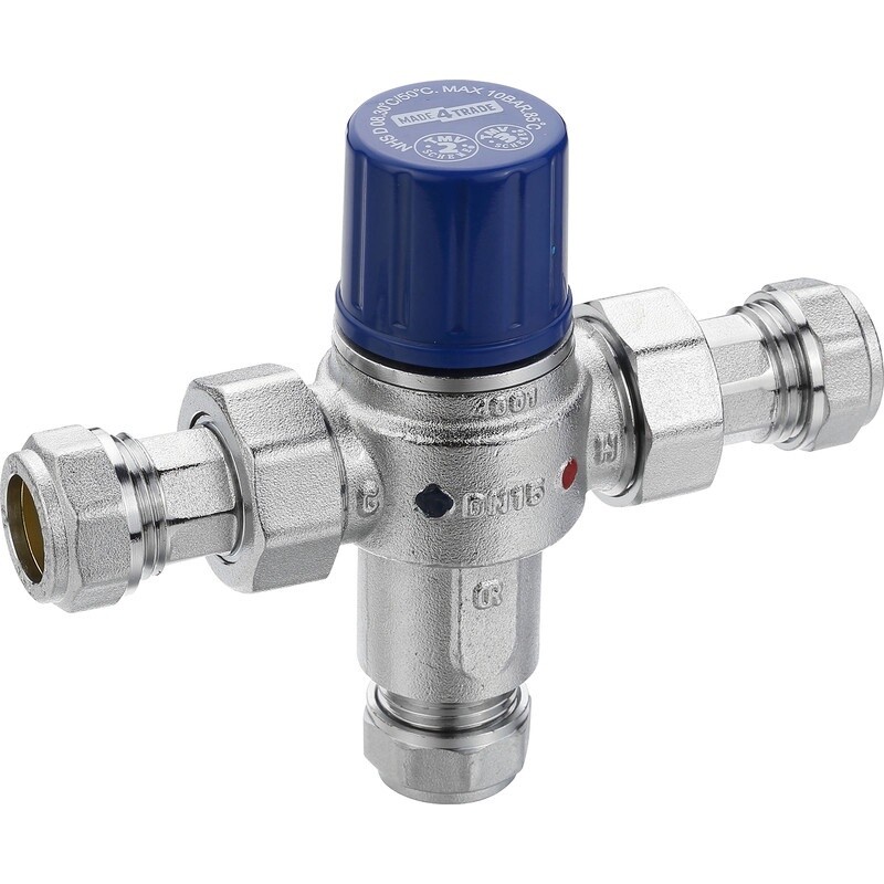 Made4Trade TMV2 &amp; TMV3 Thermostatic Mixing Valve 15mm