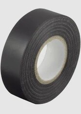 PVC Tape, 19mm x 20MT, BS EN 60454-2, Flame Retardant, Black,