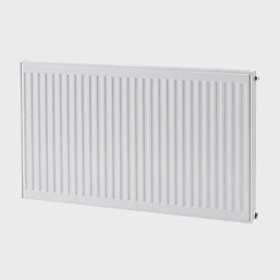 SINGLE-PANEL SINGLE CONVECTOR RADIATOR 600MM X 1000MM WHITE 3244BTU