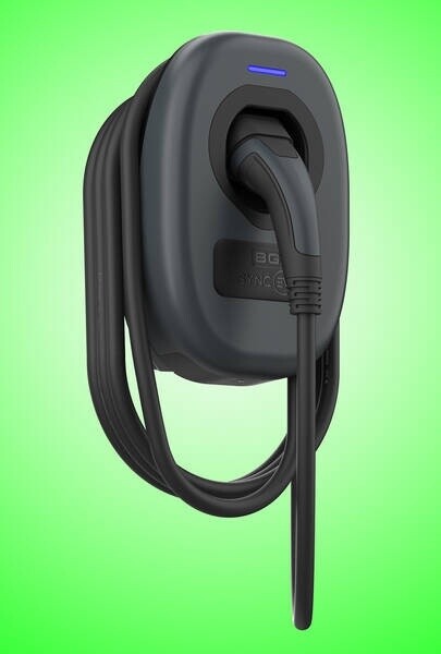 SyncEV - Wall Charger 2 Domestic EV Car Charger 7.4kW Tethered 7.5m - WiFi