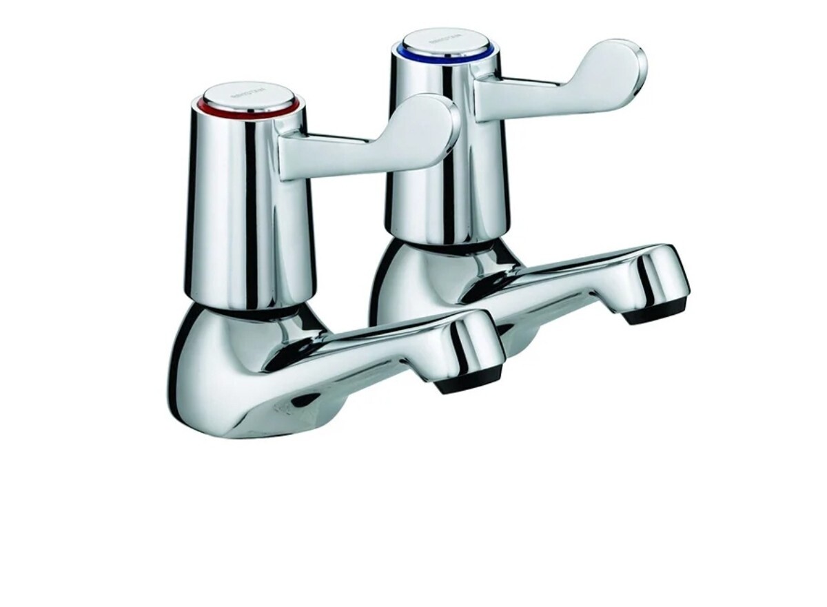 Value Lever Basin Taps - Chrome Plated w/ Ceramic Disc Valves
