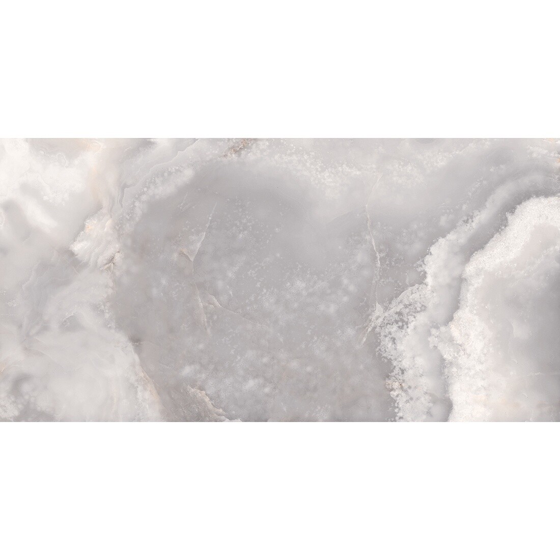 Cloud 60x120 Grey Polished Tile