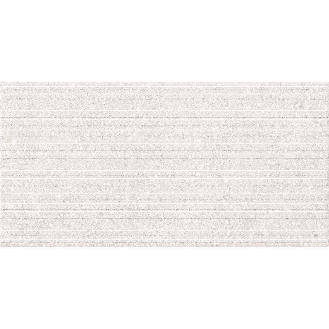 Biron Relieve 25x50 White Matt Tiles
