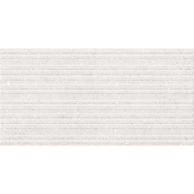Biron Relieve 25x50 White Matt Tiles