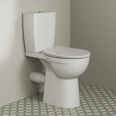 Ideal Standard Eurovit+ Comfort Height Close Coupled Toilet with Soft Close Seat