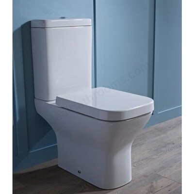 Tavistock Structure Toilet Seat and Cover - White