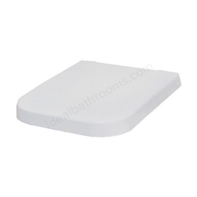 RAK Ceramics Series 600 Slim Wrap Over Soft Close Urea Toilet Seat &amp; Cover - White