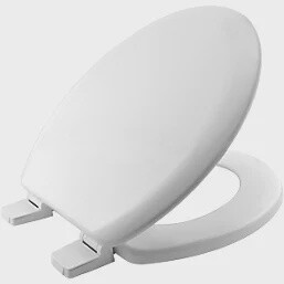 BEMIS PROSEAT TOILET SEAT MOULDED WOOD WHITE