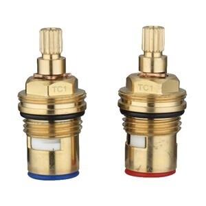 KPGLANDTC16 - KeyPlumb TC16 Ceramic Cartridge - 1/2&quot; - H/C Pair