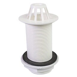 URINAL WASTE PLASTIC BODY 1 1/4&quot; WHITE