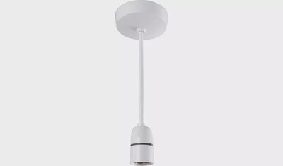 BG Ceiling Rose with BC Light Bulb Fitting