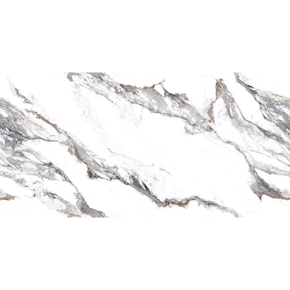 Calacatta Borghini 60x120 Grey Polished Tile