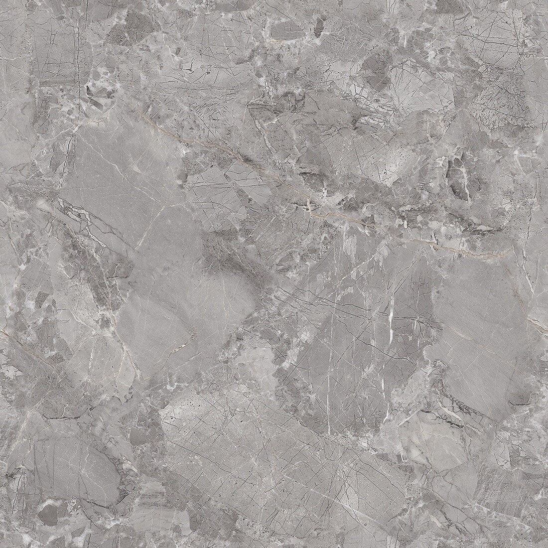 Endless Fonatana 60x60 Silver Matt Tile