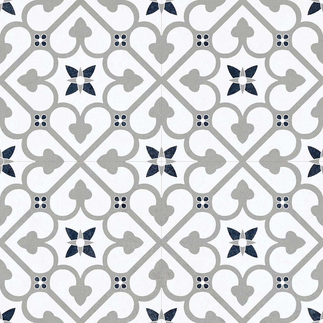 Brighton 45x45 Grey Matt Tile