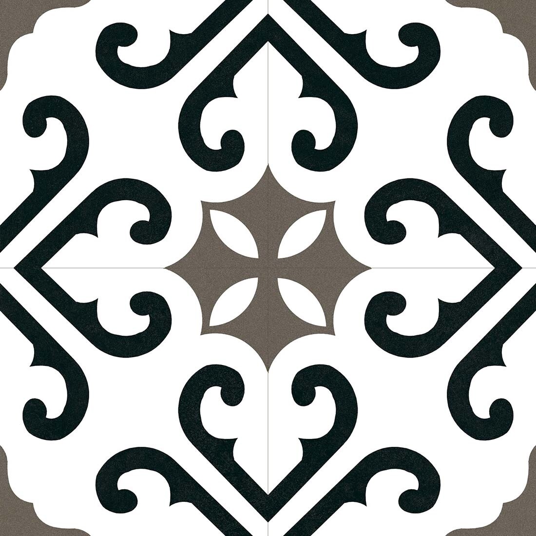Derby 45x45 Grey Matt Tile