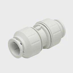 JG SPEEDFIT PLASTIC PUSH-FIT EQUAL COUPLER 10MM