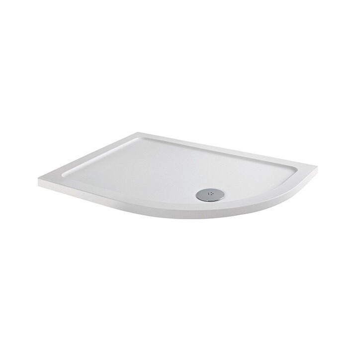 MX Elements 1200x900mm Anti Slip Offset Quadrant Shower Tray RH