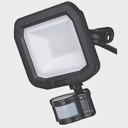 LUCECO CASTRA SMART OUTDOOR LED FLOODLIGHT WITH PIR SENSOR BLACK 20W 2000LM