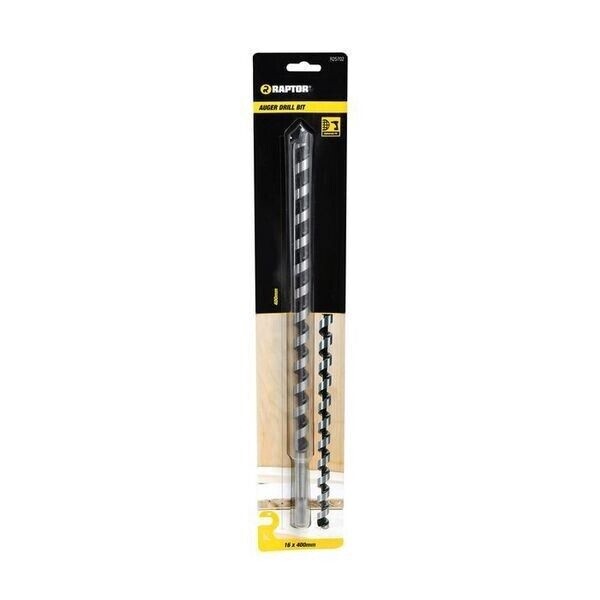 Raptor Auger wood Drill Bit - 26mm x 400mm