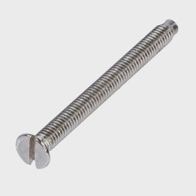 BG Electrical 38mm Fixing Screws Raised Head, Pack of 10