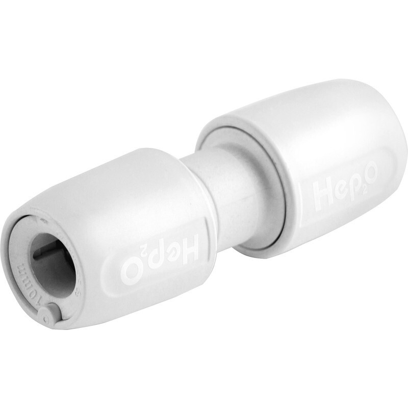 Hep2O Straight Connector 10mm EACH
