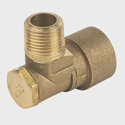ANGLED BAYONET SOCKET GAS FITTING 1/2