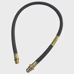 STRAIGHT BAYONET COOKER HOSE 12.5MM X 1200MM