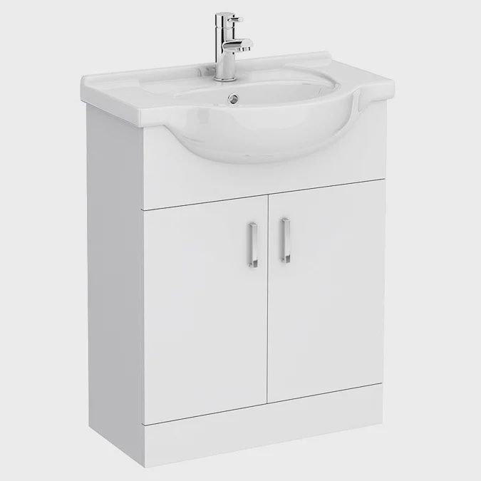 Fresssh 650mm 2 Door Vanity Unit