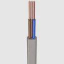 2.5mm² 6242Y Grey - Twin &amp; Earth Cable Cut Lengths 1M