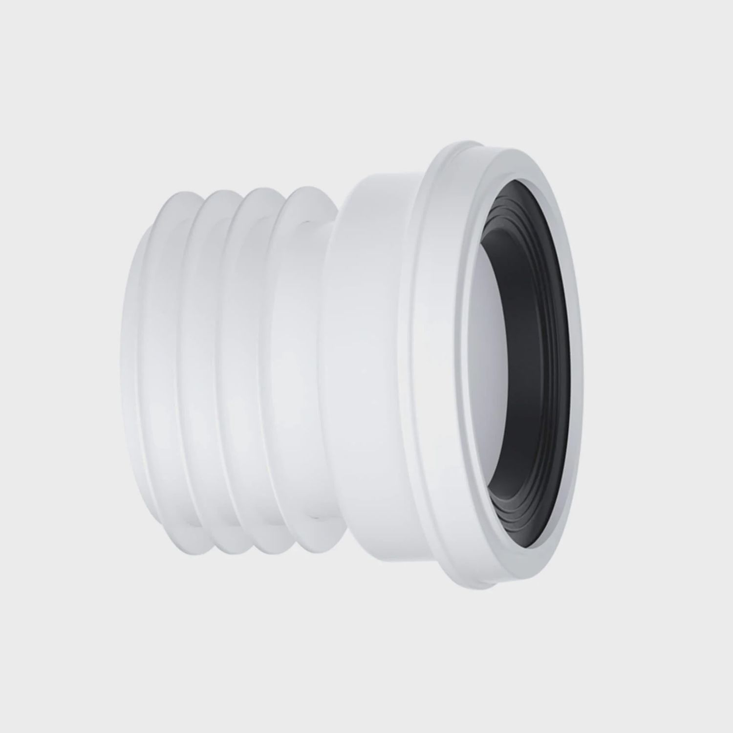 Viva 4″ 110mm Easi-Fit Straight Wc Pan Connector PP0001