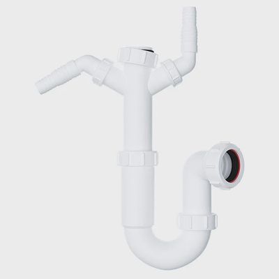 Viva 40mm Easi-Flo Sink Trap with Twin 135° Nozzles
