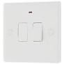 BRITISH GENERAL 800 SERIES 13A SWITCHED FUSED SPUR WITH LED WHITE