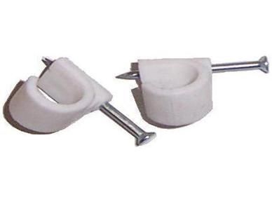 PITACS Round Cable Clips White 2-5MM