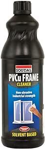 BC Profiles Soudal PVCu Solvent Frame Cleaner for PVCu Materials | Specifically Designed for Removing Most Ingrained Dirt - 1 Litre