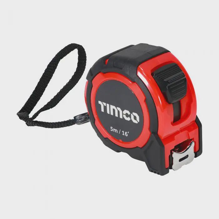 TIMCO Tape Measure - 5m/16ft x 25mm