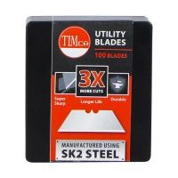 TIMCO UTILITY KNIFE BLADES X 100