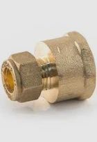 Compression Straight Adaptor - 10mm x 1/2