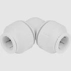 JG SPEEDFIT PLASTIC PUSH-FIT EQUAL 90° ELBOWS 22MM 5 PACK