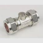 Isolating Valve - 15mm Chrome