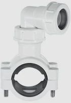 MCALPINE CONDENSATE PIPE CLAMP WHITE