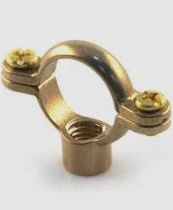 Munsen Ring Clip - 22mm Tapped M10 Brass