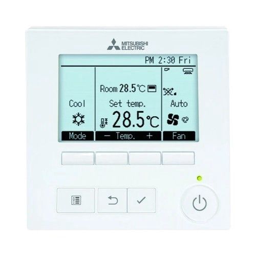 MITSUBISHI ELECTRIC PAR-41MAA DeLuxe Wire Remote Control for Advanced Functions for M / S / P Series Units