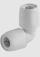 Hep2O Plastic Push-Fit Equal 90° Elbows 15mm 10 Pack